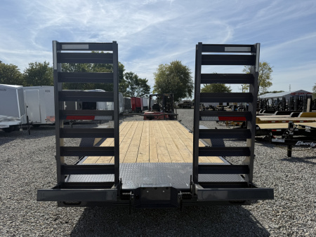 New 2026 RAWMAXX EQUIPMENT ECX20SP10K 83X20 TA CARHAULER (GVW:14000) SHADOW GRAY