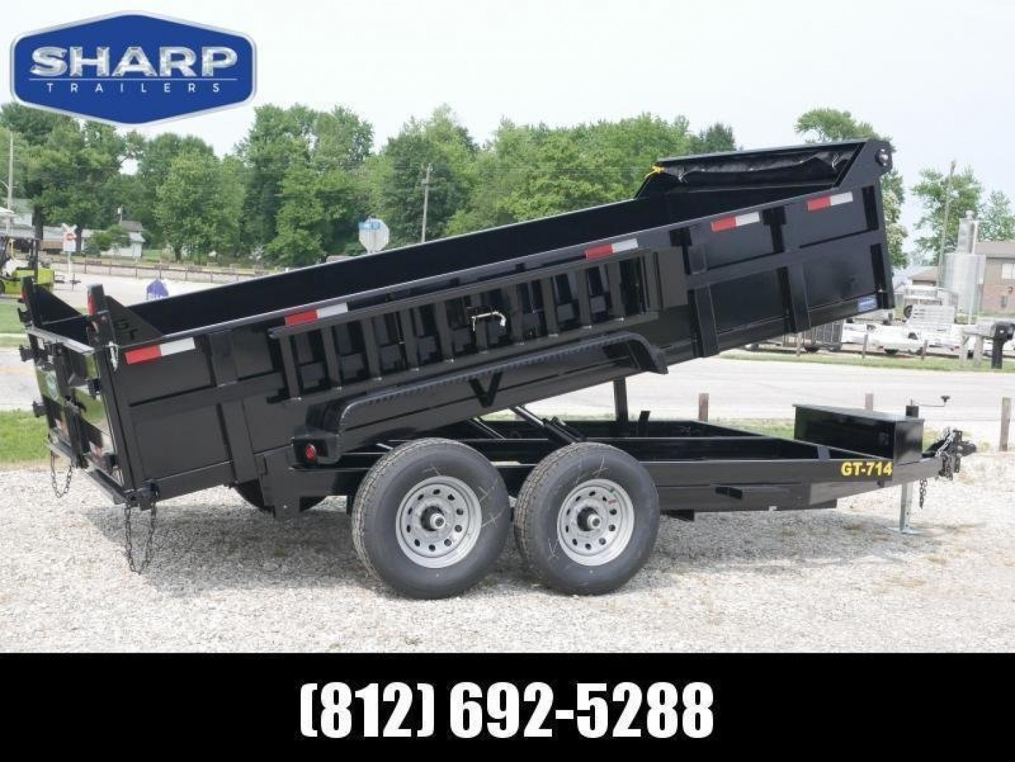 New 2026 Griffin Trailers GT-714 Dump Trailer