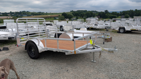 New 2026 LEGEND 5x10 Open Deluxe Utility Trailer