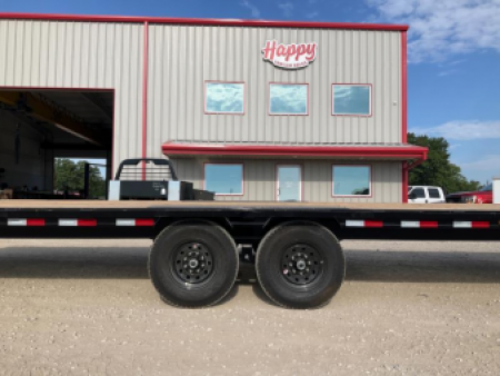 New 2026 PJ 102"x40' GN Low-Pro Flatbed w/ Singles - LS