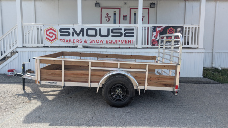 New 2026 Legend 6x10 Open Aluminum High Wood Side Trailer