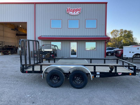 New 2026 PJ 83"x14' Tandem Axle Utility Trailer - UL