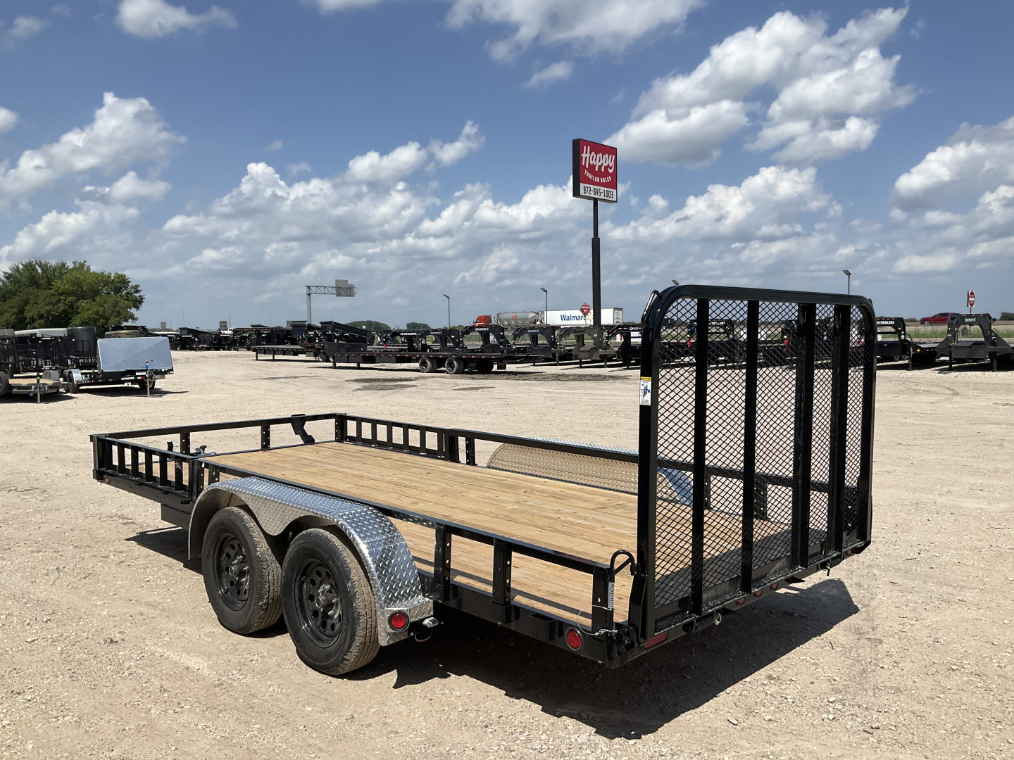 New 2026 PJ 83"x16' Tandem Axle Utility Trailer - UL