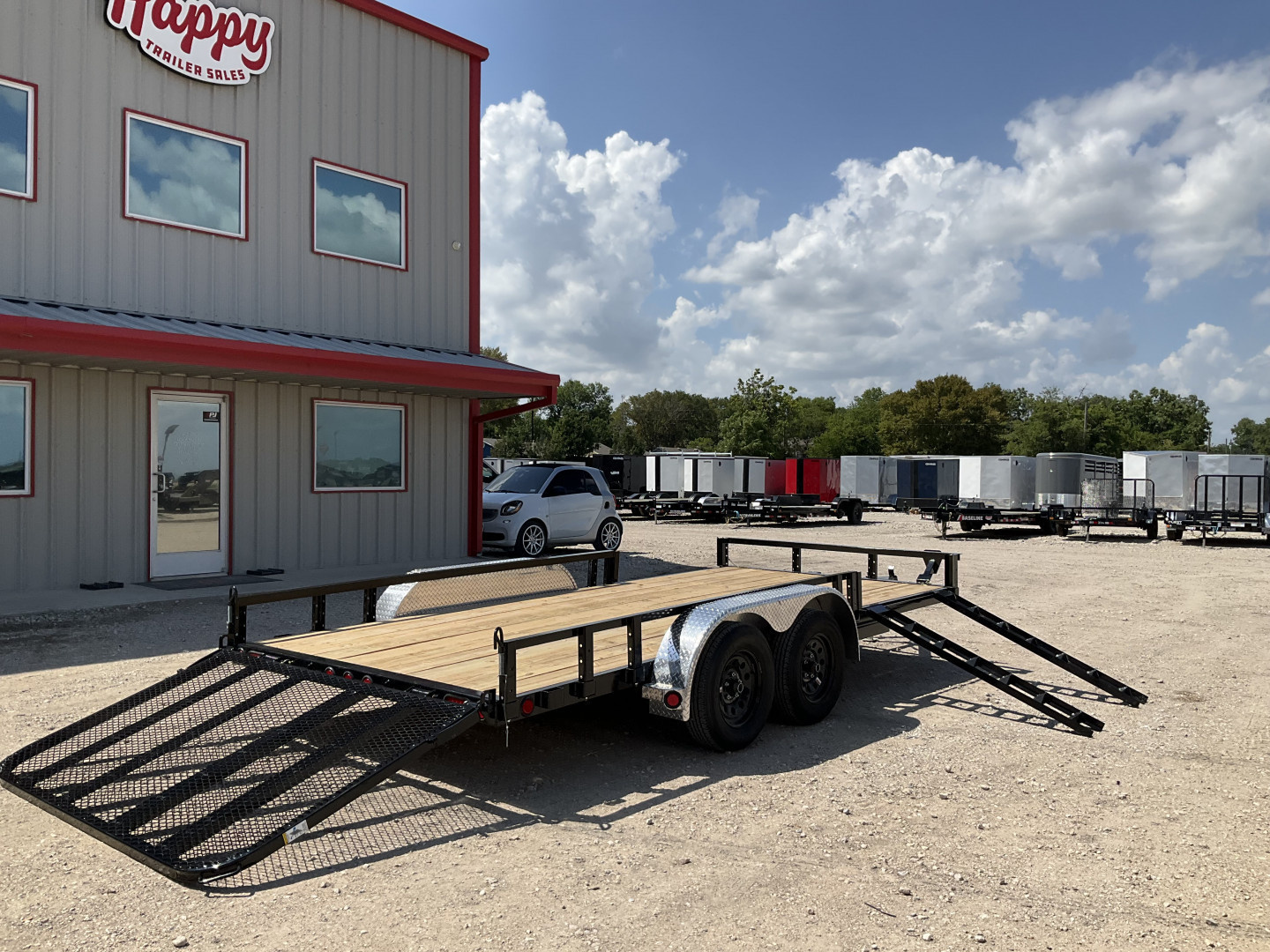 New 2026 PJ 83"x16' Tandem Axle Utility Trailer - UL