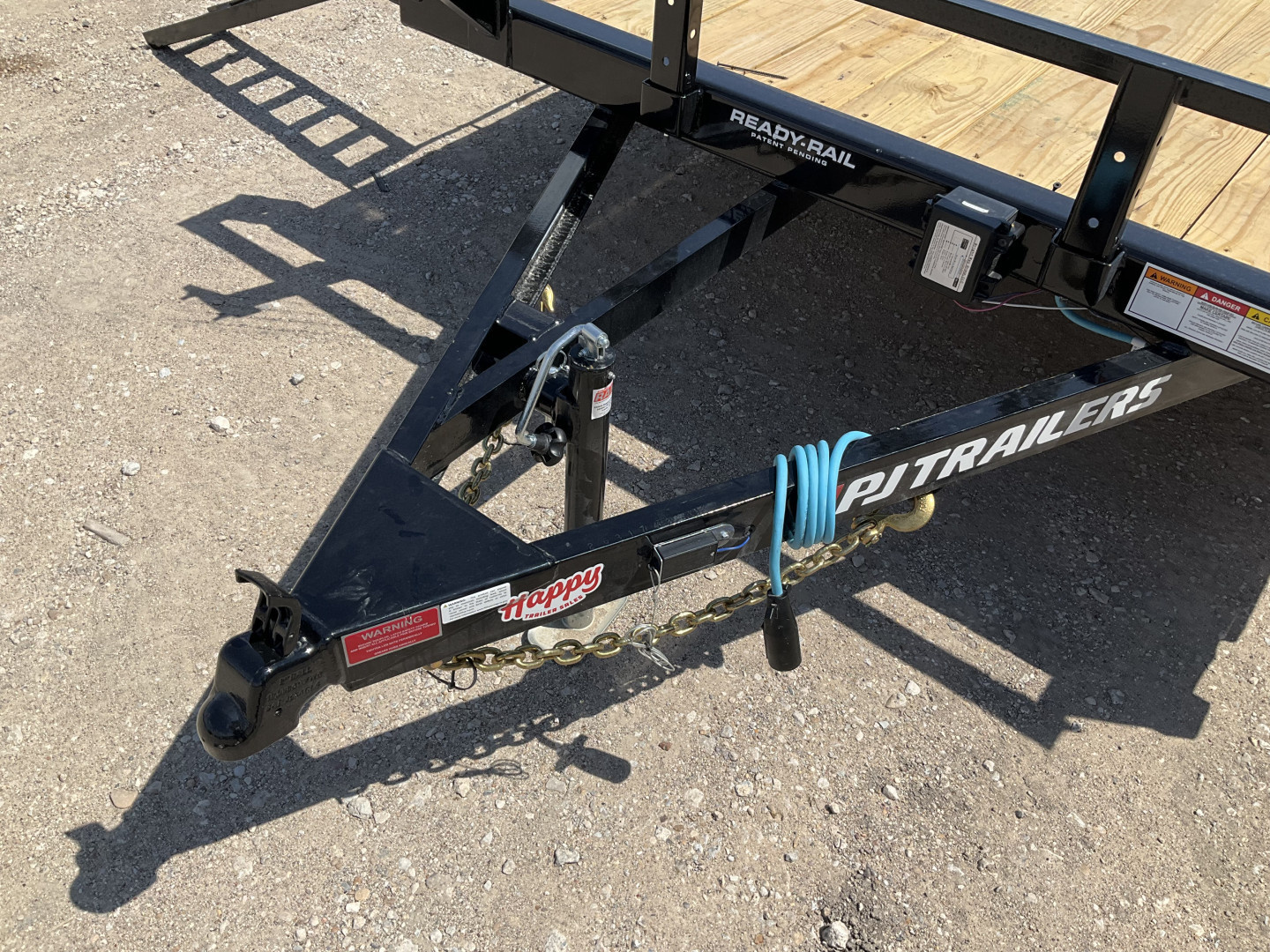 New 2026 PJ 83"x16' Tandem Axle Utility Trailer - UL