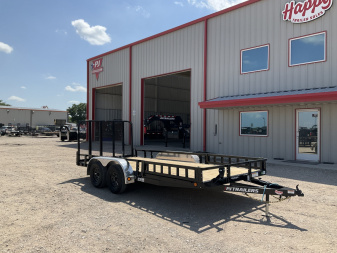 New 2026 PJ 83"x16' Tandem Axle Utility Trailer - UL