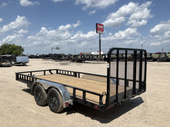 New 2026 PJ 83"x16' Tandem Axle Utility Trailer - UL