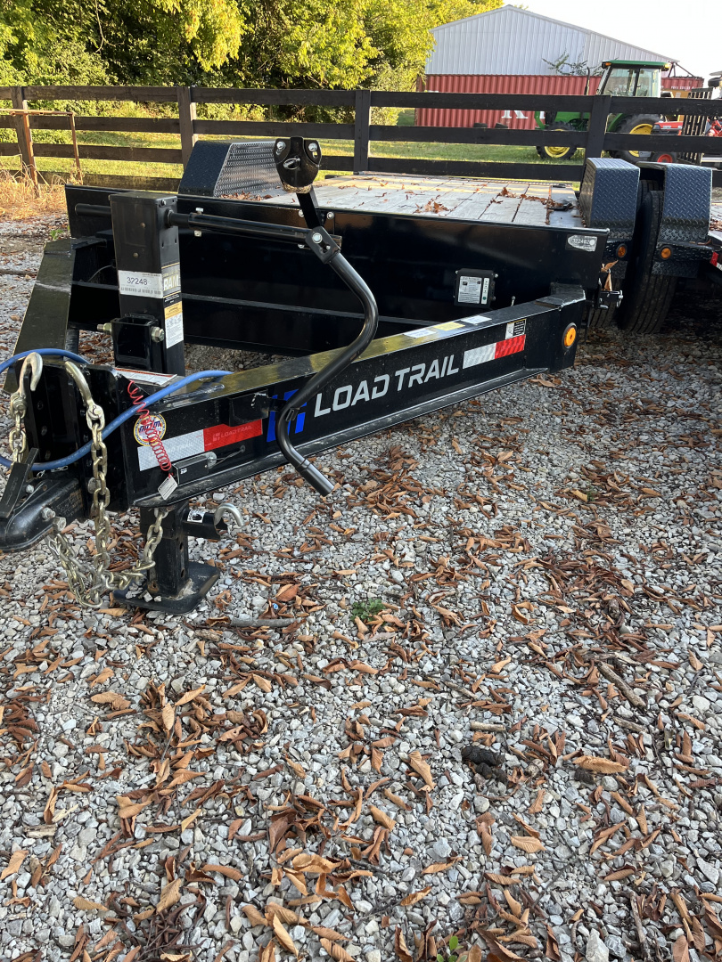 Used 2024 Load Trail 16' tilt equipment trailer