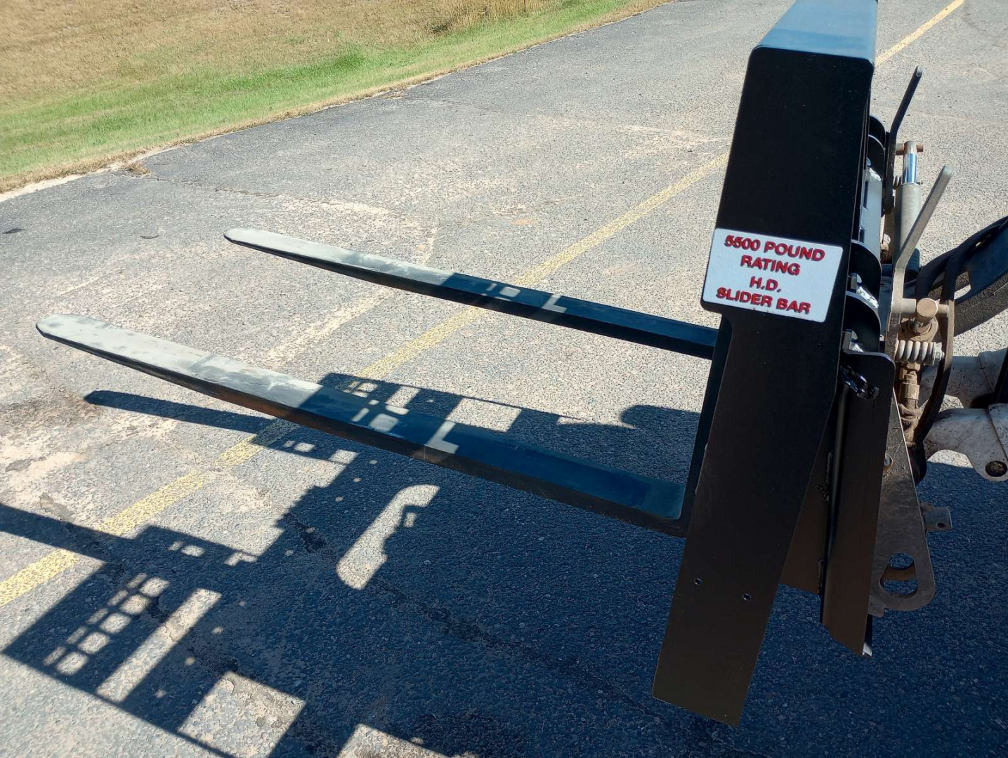 New 2025 Jenkins Iron and Steel 4'X4' Pallet Forks Attachment