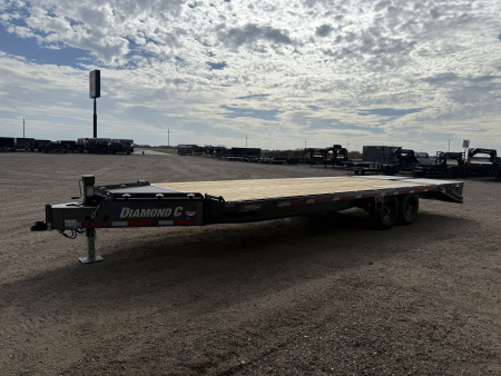 New 2026 Diamond C 102"x24' BP HD Deckover Equipment Trailer - DEC207