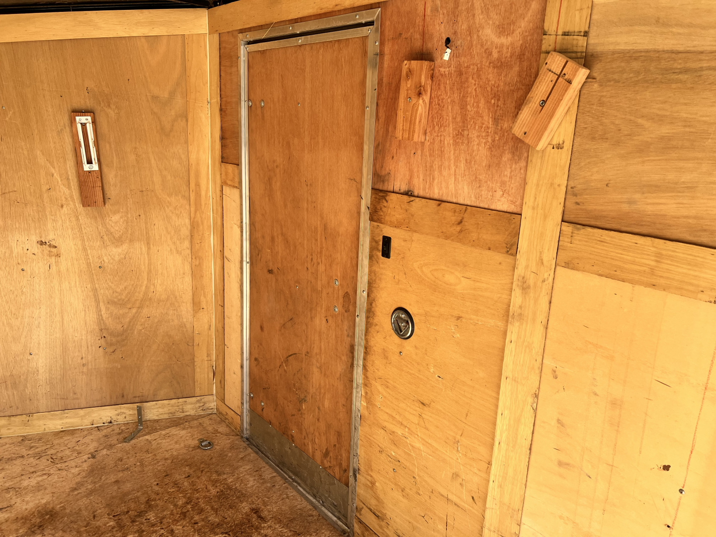 Used 2020 American Hauler 7x14 + V Enclosed Double Doors Cargo Trailer