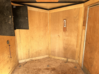 Used 2020 American Hauler 7x14 + V Enclosed Double Doors Cargo Trailer