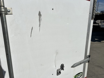 Used 2020 American Hauler 7x14 + V Enclosed Double Doors Cargo Trailer