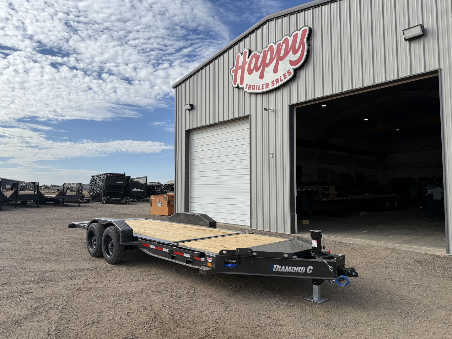 New 2026 Diamond C 80"x20' BP Hydraulically Dampened Tilt - HDT208 Pacesetter Edition