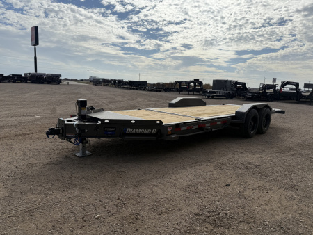 New 2026 Diamond C 80"x20' BP Hydraulically Dampened Tilt - HDT208 Pacesetter Edition
