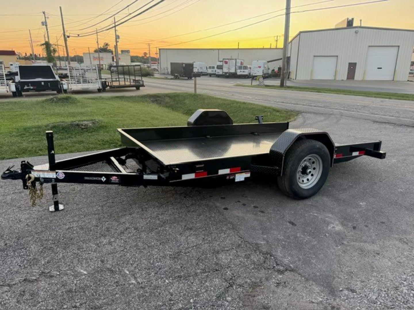 New 2026 Diamond T 79x12 7K Scissor Lift Tilt Trailer