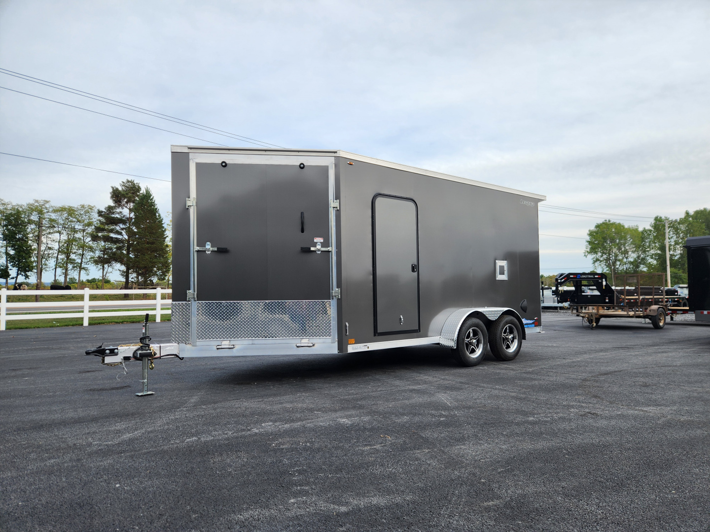 New 2026 LEGEND TRAILERS 7X19TSTA35 Snowmobile Trailer