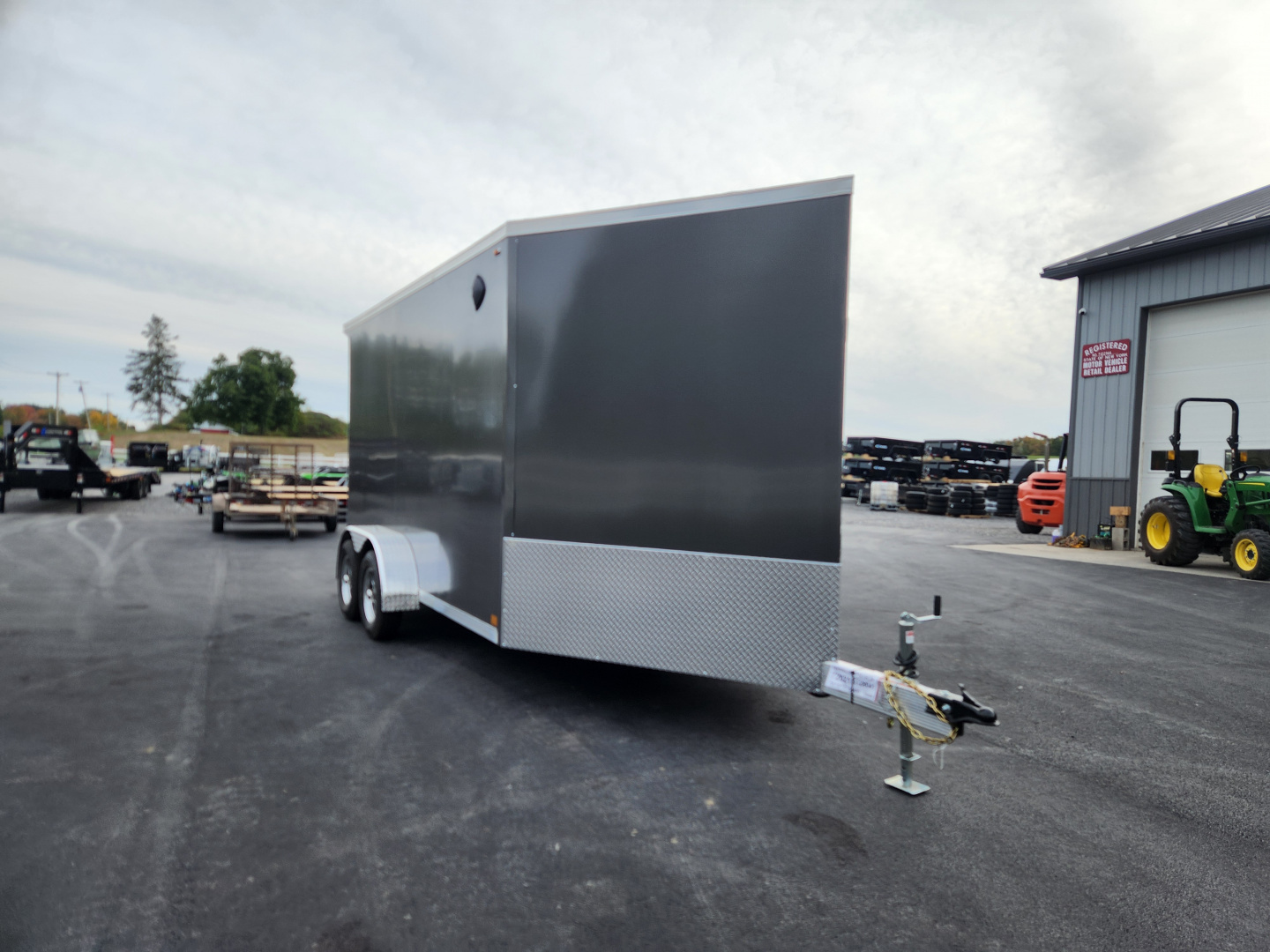 New 2026 LEGEND TRAILERS 7X19TSTA35 Snowmobile Trailer