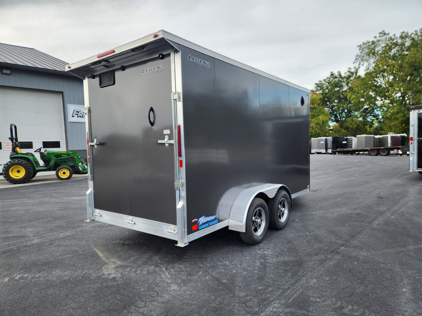 New 2026 LEGEND TRAILERS 7X19TSTA35 Snowmobile Trailer