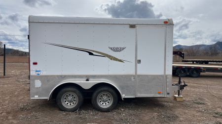 Used 2007 Interstate Tandem Axle Enclosed/7,000 GVWR/7'X12'