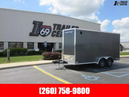 New 2026 Sure-Trac 7 x 16 Pro Series Enclosed Wedge Cargo Trailer TA 10K / 12-inch Additional Height