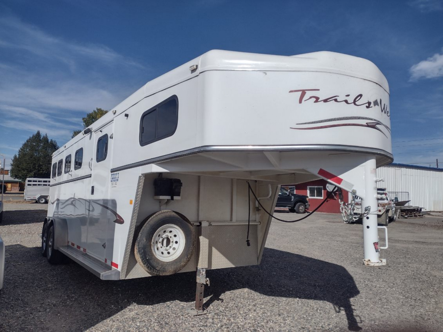 Used 2009 Trails West 4 Horse Trailer