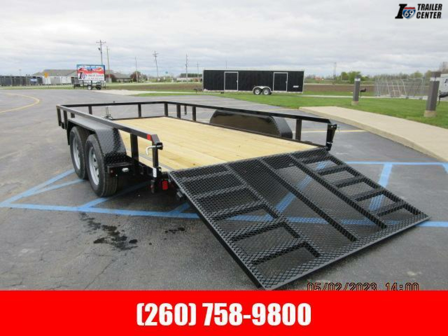 New 2024 Sure-Trac 7 x 16 Tube Top Utility Trailer  7K Tandem