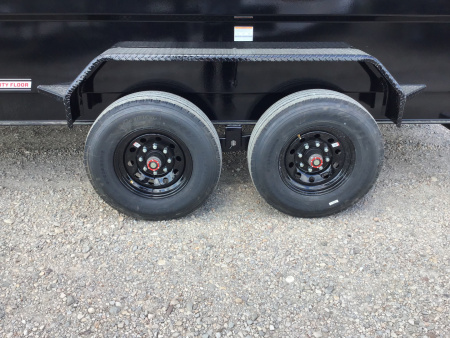 New 2026 PJ 83"x16' GN Tandem Axle Low Pro Telescopic Dump w/ 36" Sides – DT