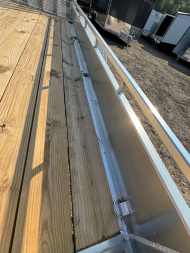 New 2026 Triumph 7X14 Aluminum Utility Trailer/ Bi-Fold Ramp - 7000GVW