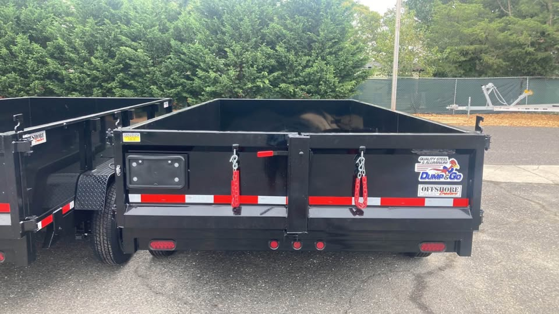New 2026 Quality Steel and Aluminum 7x14 Dump Trailer