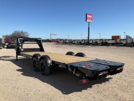 New 2026 PJ 83"x24' Gooseneck I-Beam Equipment Trailer – EV