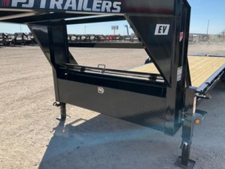 New 2026 PJ 83"x24' Gooseneck I-Beam Equipment Trailer – EV