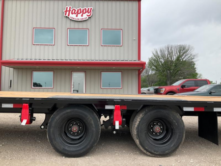 New 2026 PJ 102"x40' GN Low-Pro Flatbed w/ Duals - LD