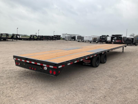 New 2026 PJ 102"x40' GN Low-Pro Flatbed w/ Duals - LD