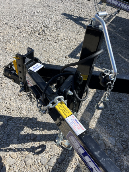 New 2026 Sure-Trac 102 x 16 FLAT DECKOVER 10K Deckover Trailer