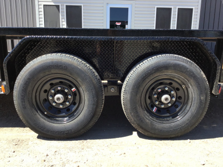 New 2026 PJ 83"x20' Angle Pipetop Trailer – P8