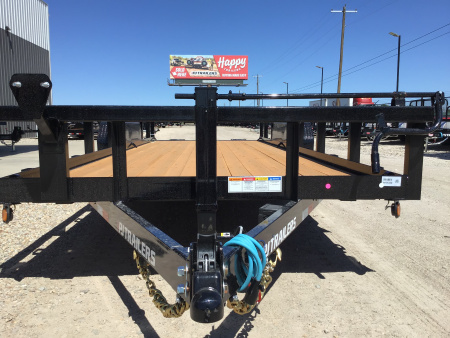New 2026 PJ 83"x20' Angle Pipetop Trailer – P8