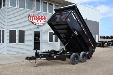 New 2026 PJ 72"x12' BP Tandem Axle Dump w/ 48" Sides – D3