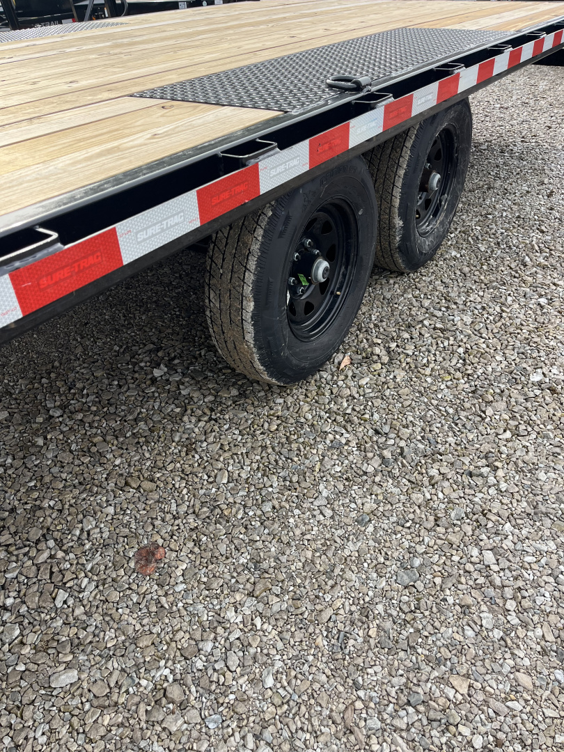 New 2026 Sure-Trac 8.5 X 20 LOW PROFILE Deckover Trailer
