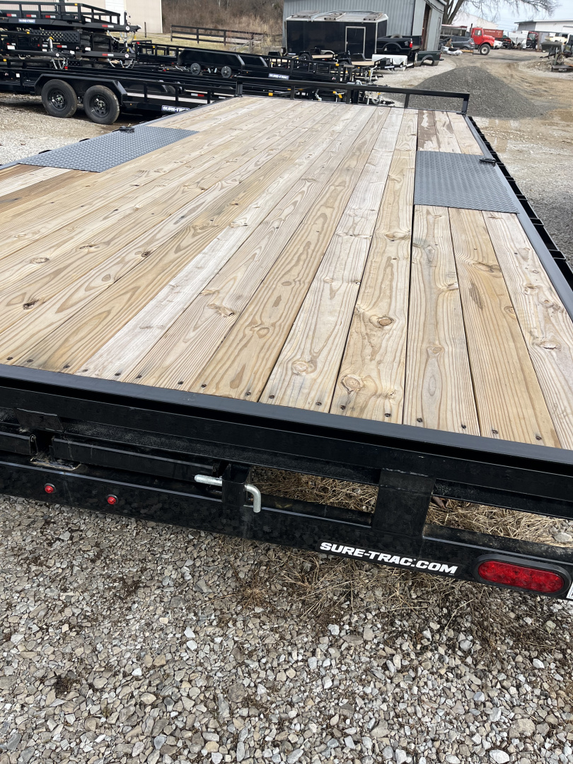 New 2026 Sure-Trac 8.5 X 20 LOW PROFILE Deckover Trailer