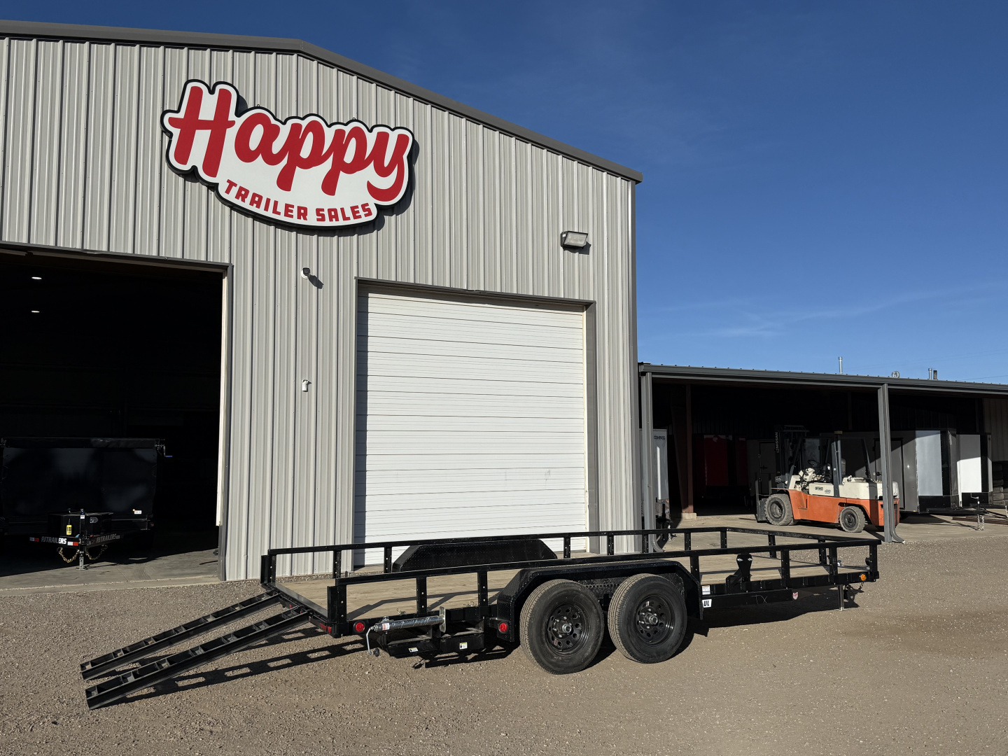 New 2026 PJ 83"x18' Tandem Axle Utility Trailer - UL