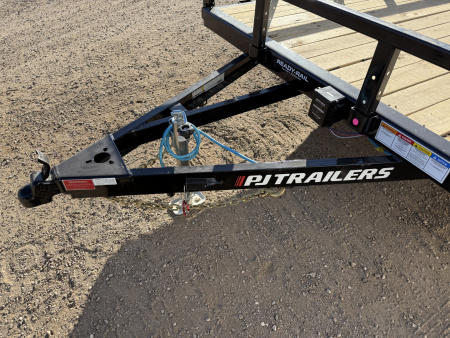 New 2026 PJ 83"x18' Tandem Axle Utility Trailer - UL