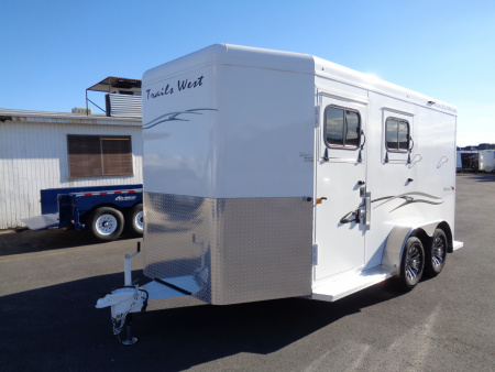 New 2026 Trails West Classic II 2H SL Horse Trailer w/ Warm Blood Package