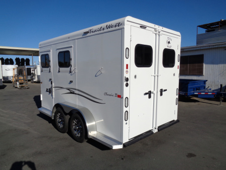 New 2026 Trails West Classic II 2H SL Horse Trailer w/ Warm Blood Package