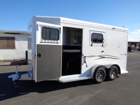 New 2026 Trails West Classic II 2H SL Horse Trailer w/ Warm Blood Package