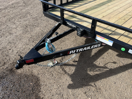 New 2026 PJ 83"x16' Tandem Axle Utility Trailer - UL