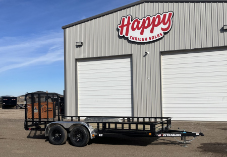 New 2026 PJ 83"x16' Tandem Axle Utility Trailer - UL