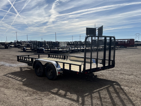 New 2026 PJ 83"x16' Tandem Axle Utility Trailer - UL