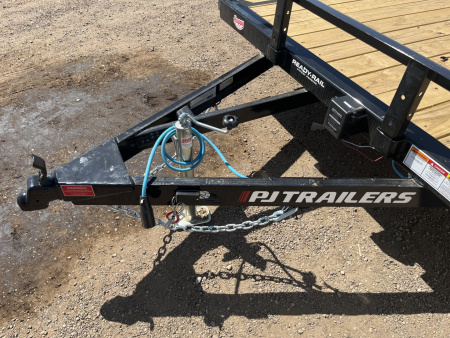New 2026 PJ 83"x16' Tandem Axle Utility Trailer - UL