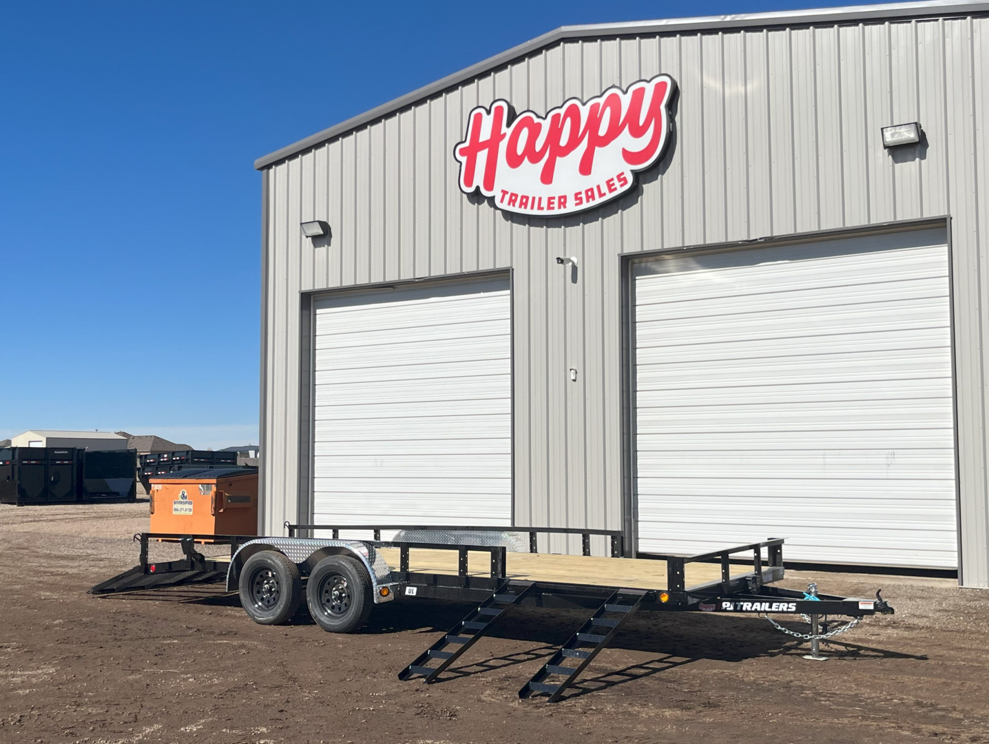 New 2026 PJ 83"x20' Tandem Axle Utility Trailer - UL